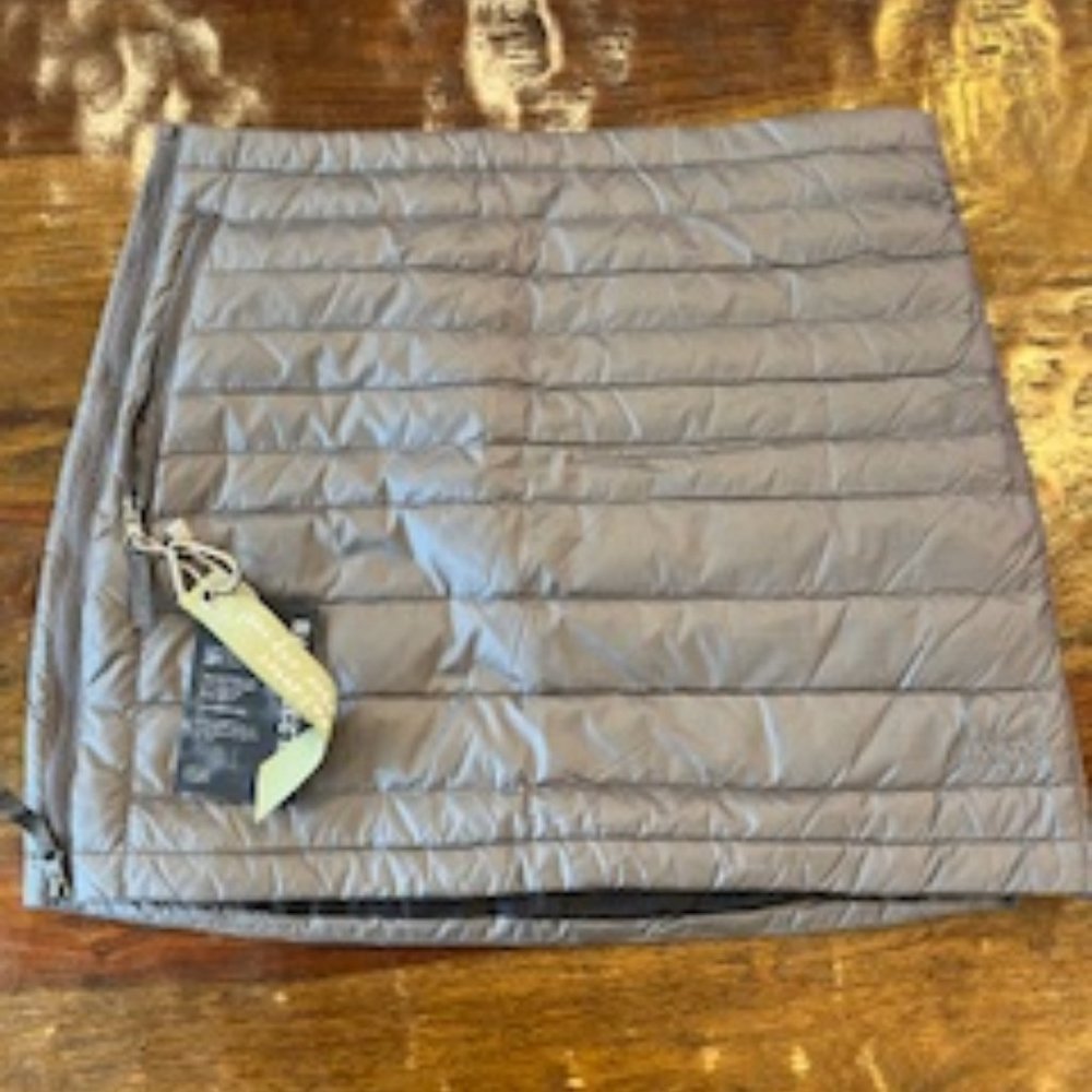 Gray Quilted Women's Skirt